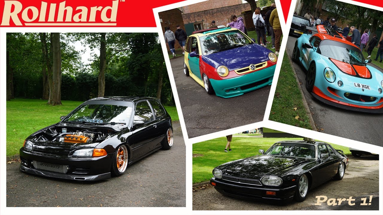 Rollhard Bicester 2023 - Part 1 - (Modified Cars, Ford Escort RS Turbos and Low Jaguar XJS)