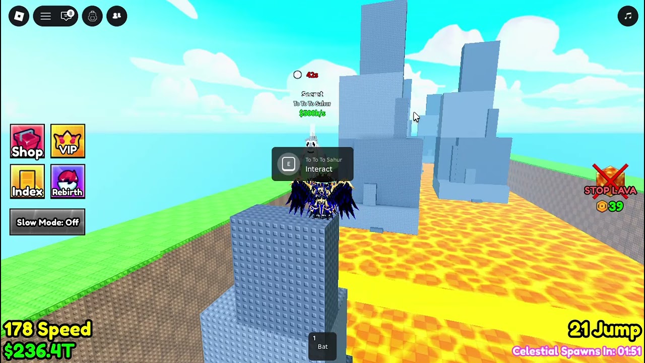 playing run form lava again pls sub