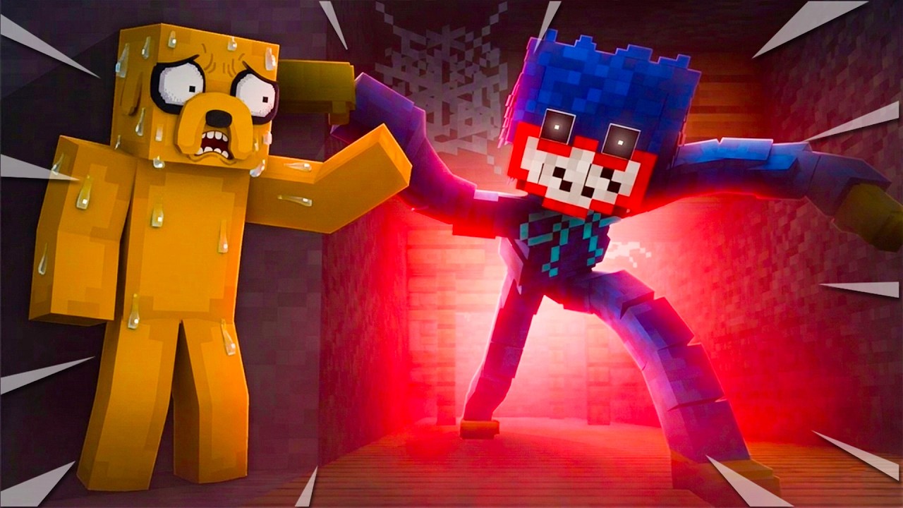 HUGGY WUGGY MA URMARESTE pe MINECRAFT!