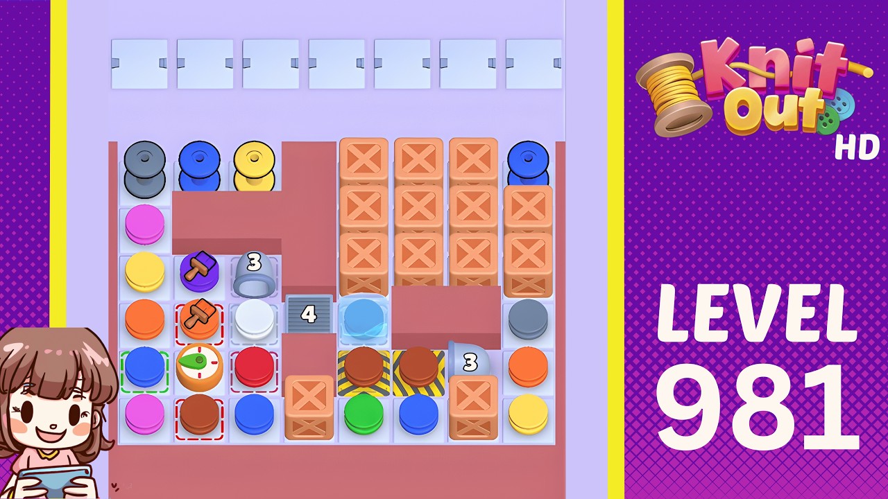 Knit Out Level 981 Solution Walkthrough