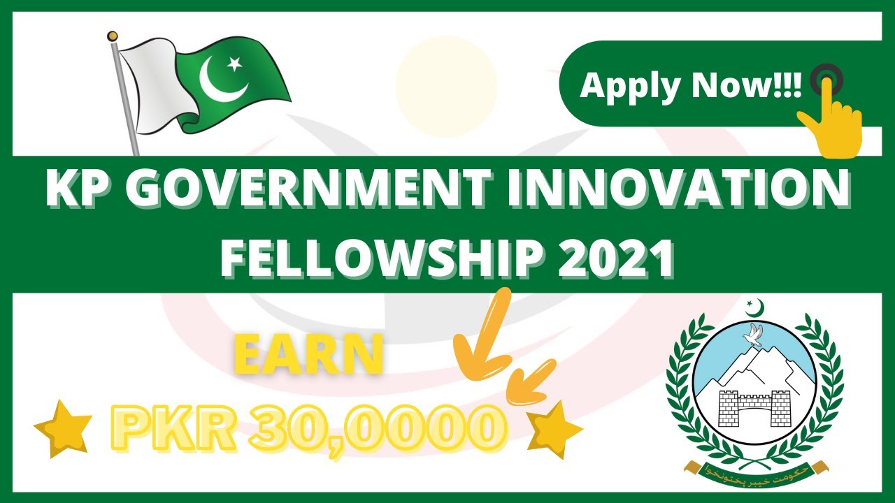 Earn PKR 30,000 | KP Government Fellowship Program 2021 | Apply now and start earning