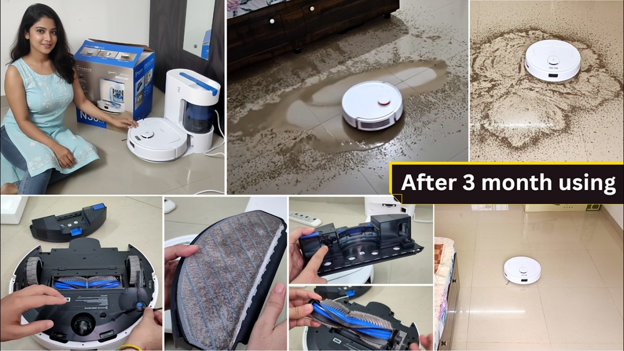 After 3 month using -  ECOVACS DEEBOT N30 Plus Cleaning Test | 2 in 1 Robot Vacuum & Mop 2025 N