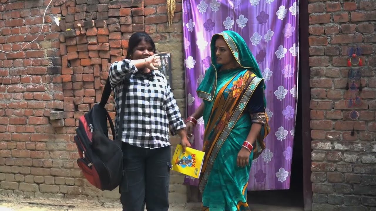 देखिए जब शहर से नंदन पढ़कर आती है तो, कैसे भोजाई जलता है😡😡