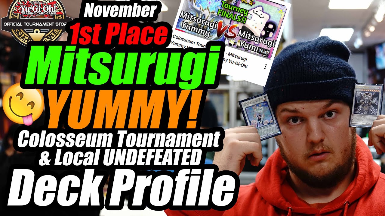 Профиль колоды Mitsurugi Yummy | 1-е место, Db! & Locals, НЕПОБЕДИМЫЙ | Джош Д., ноябрь, Yu-Gi-Oh...