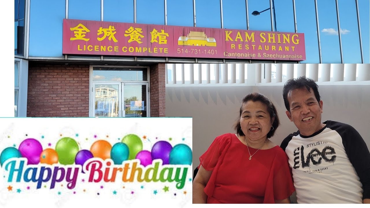 Ninang Tina's 64th Birthday | Kam Shing Restaurant - Cote-Des-Neiges