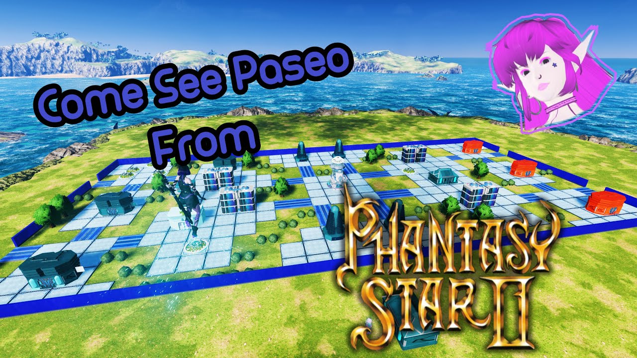 Paseo in PSO2NGS Creative Space!