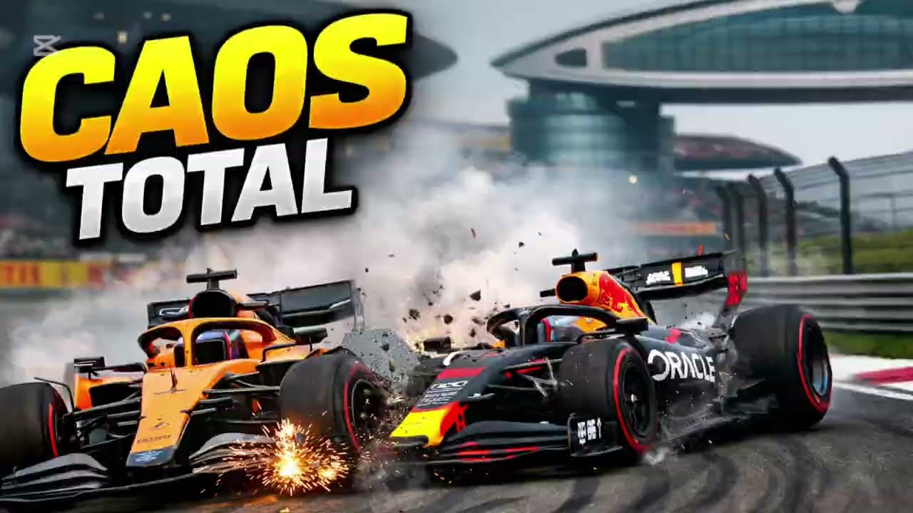 Carrera online caótica | adelantamientos y choques | F1 