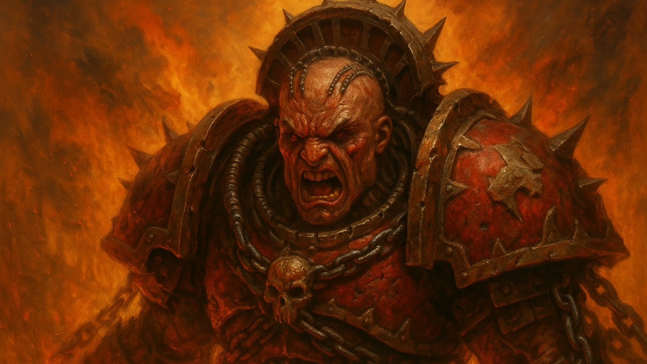 The Nails Bite Deep| Angron | Warhammer 40k 