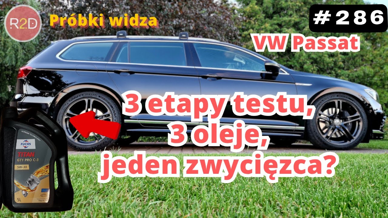 VW Passat Bitdi 310 KM i test 3 olejów. Czy Fuchs pokonał Liqui Moly 5W30 i VW 0W30? #286