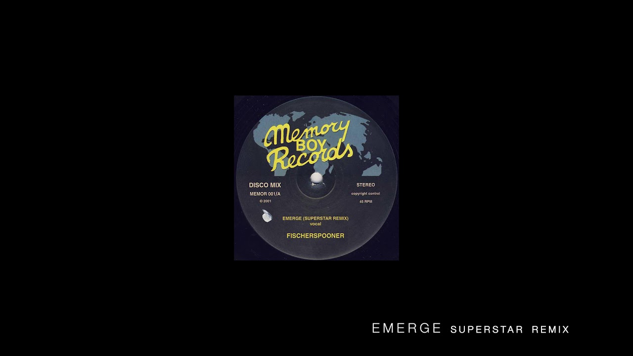 Fischerspooner - Emerge (Superstar remix)