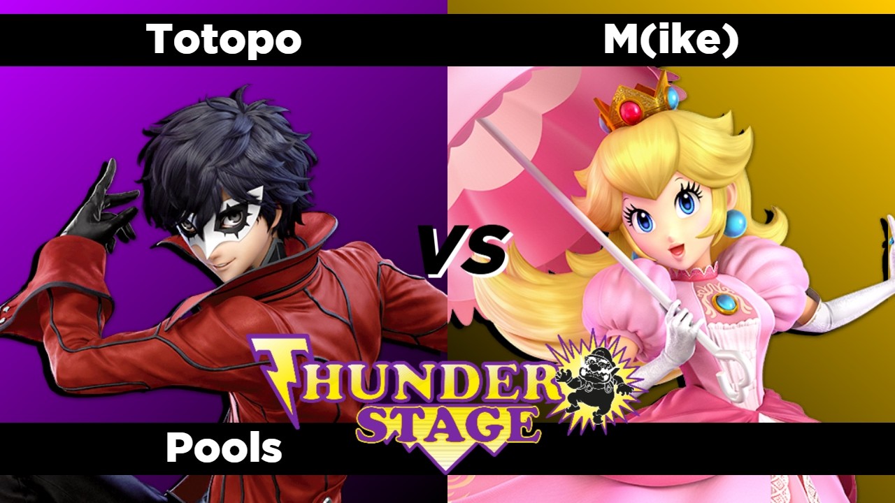 TS 86 - Totopo (Joker) Vs. M(ike) (Peach) Smash Ultimate - SSBU