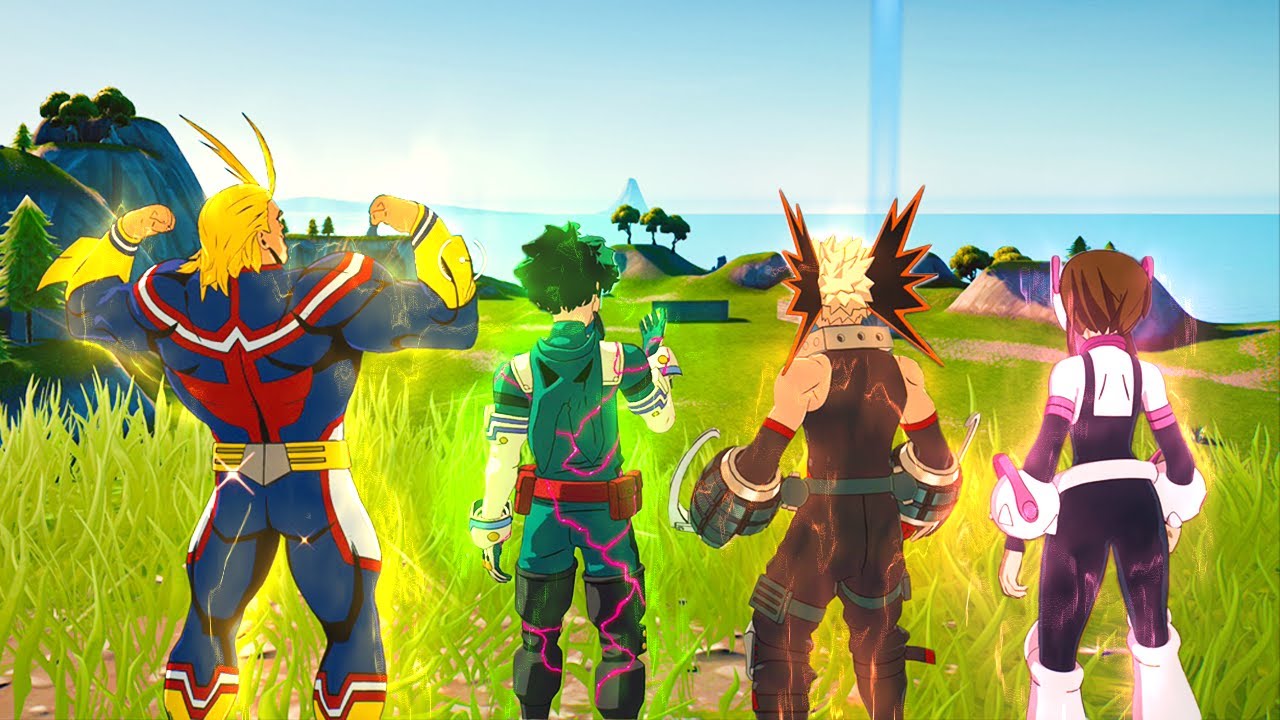 My Hero Academia X Fortnite - All Characters & Transformations Unlocked!