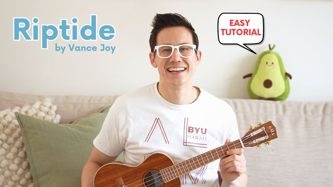Riptide от Вэнса Джоя &mdash; лёгкий урок игры на укулеле