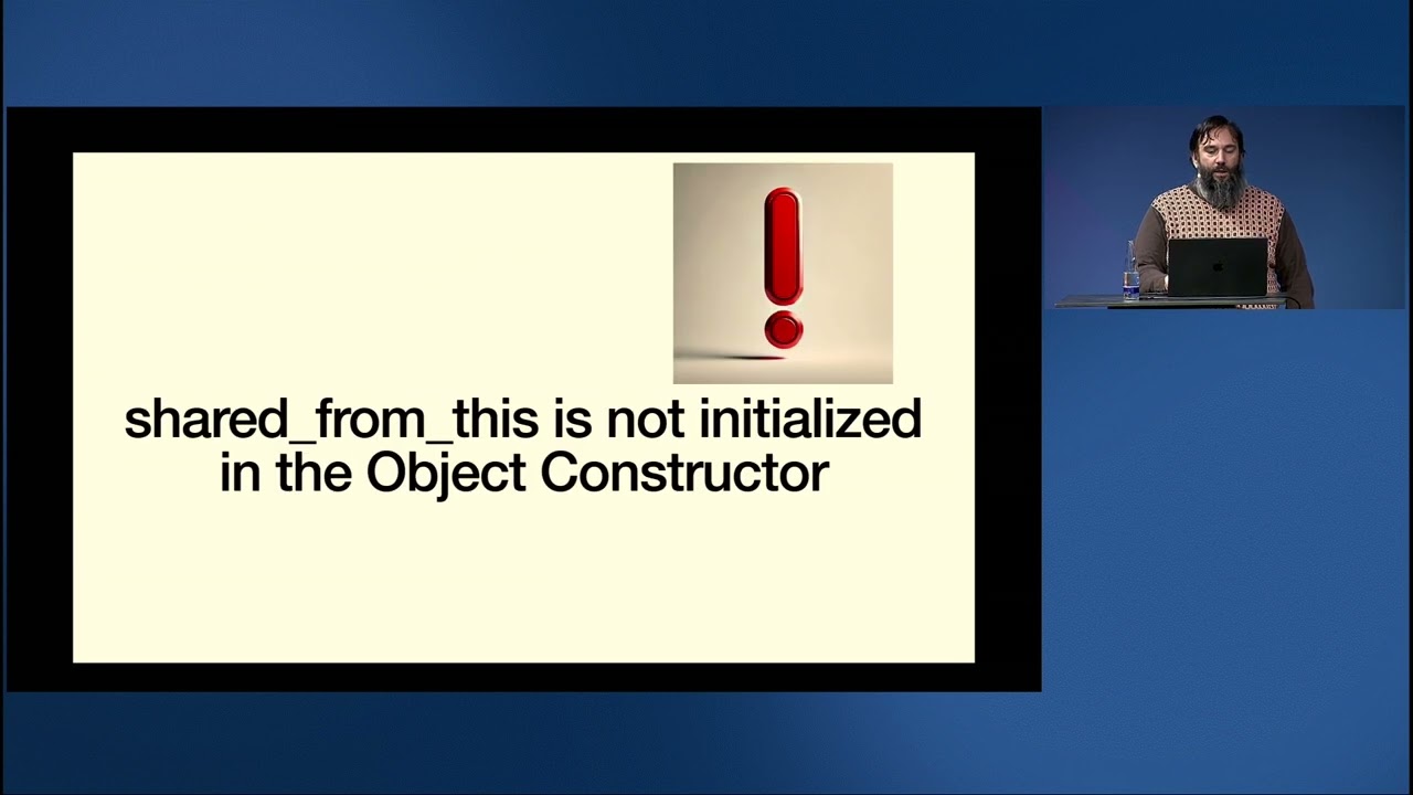[MUC++] Richard Szabo - Traps with Smart Pointers (Lightning Talk)
