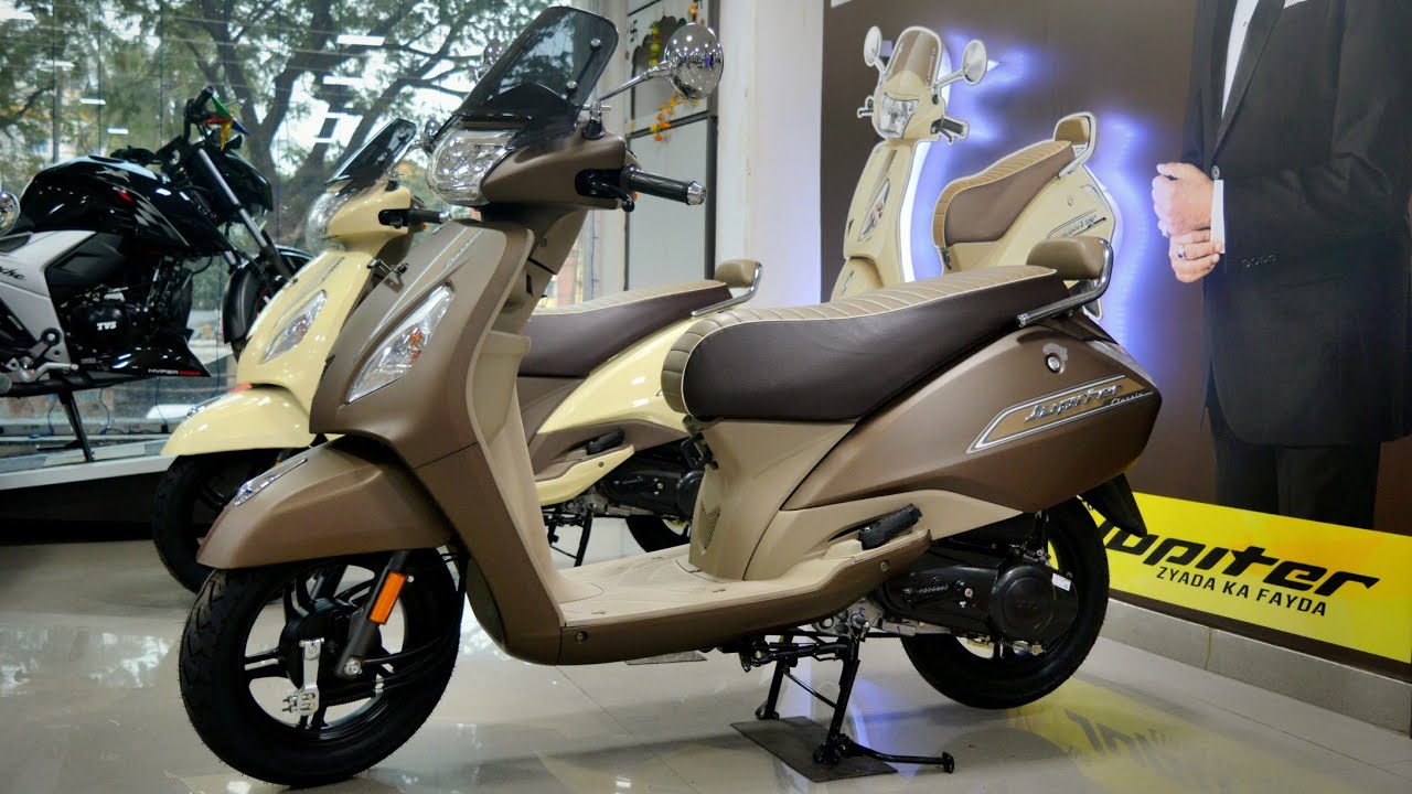 New TVS Jupiter Classic BS6 Fi 2020 | Matte Chocolate Brown | New Changes | Detailed Review