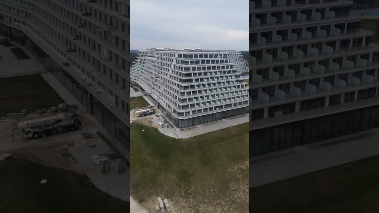 Hotel Gołębiewski w Pobierowie przygotowuje się do otwarcia. Tak wygląda teraz budowa #pobierowo
