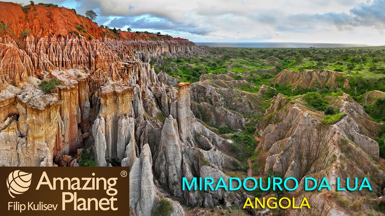 Miradouro da Lua, Angola: Amazing Planet (4K) 2024