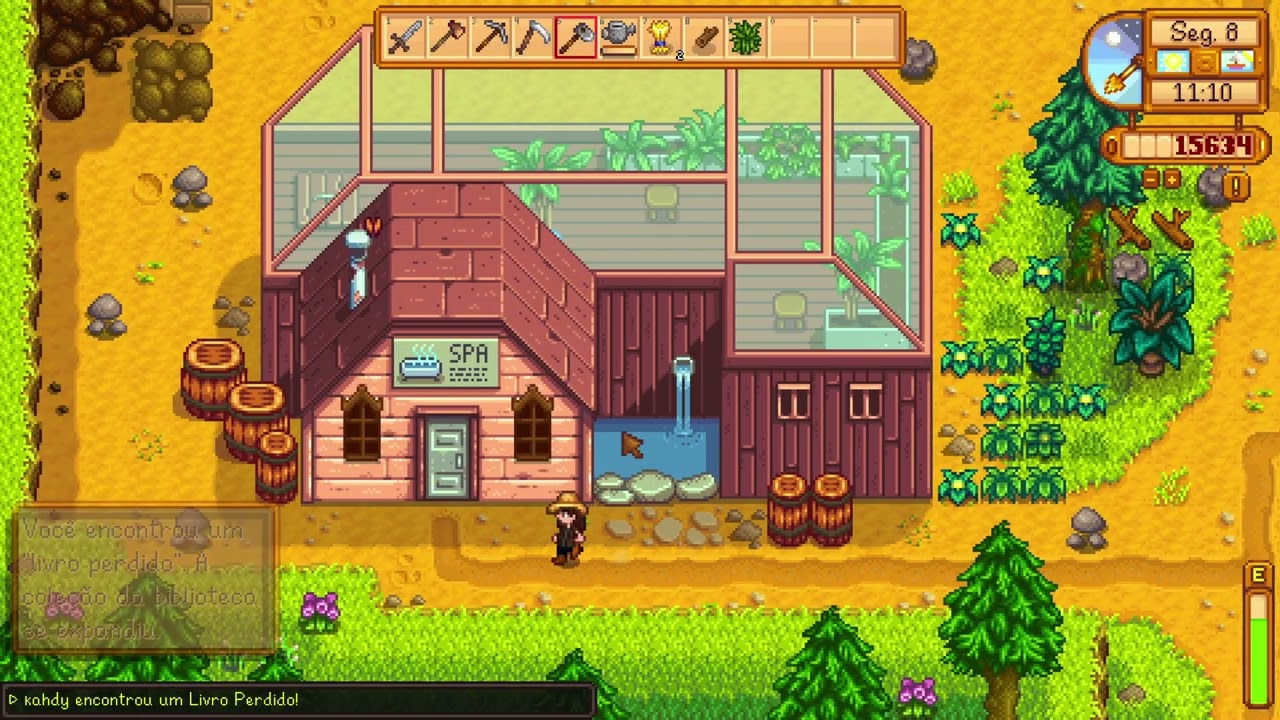Jogando uma partida de stardew valley com minha irmã de madrugada~~ #1