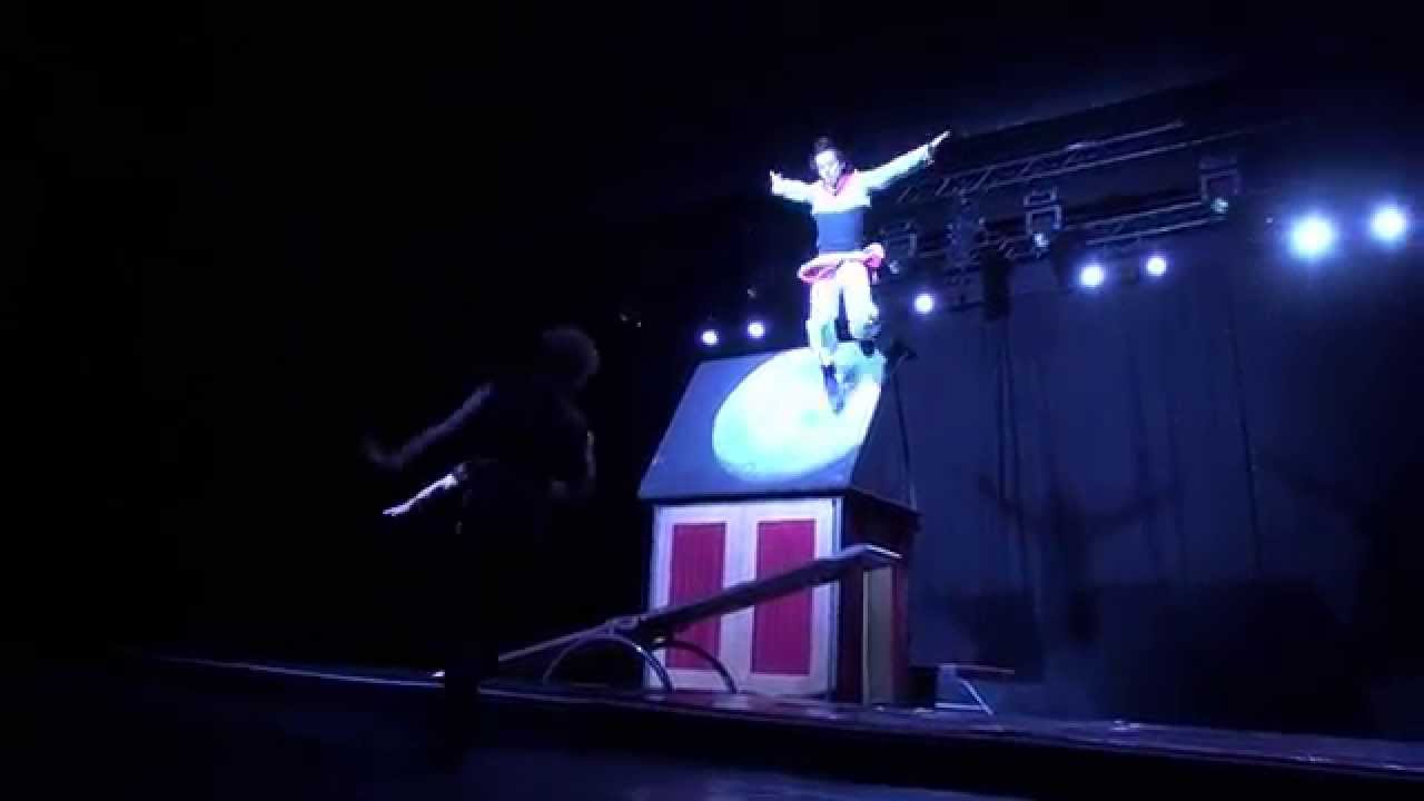 Teeterboard and chinese pole Acrobarouf 
