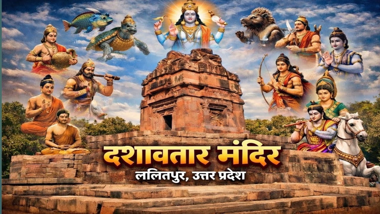 दशावतार मंदिर ललितपुर, उत्तर प्रदेश | Dashavatara Temple Lalitpur, Uttar Pradesh | Ashutosh Singh