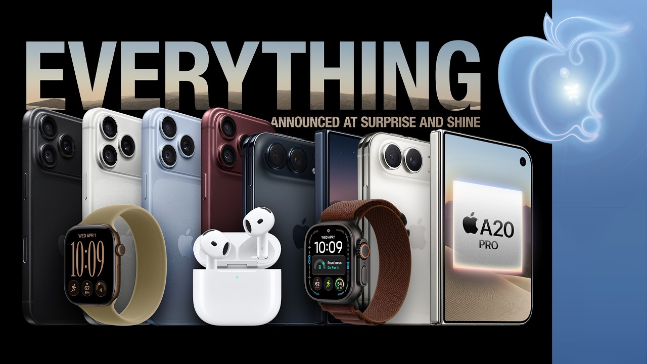 Apple&rsquo;s HUGE September Event Recap: Everything Announced (iPhone Duo, 18 Pro, and More)