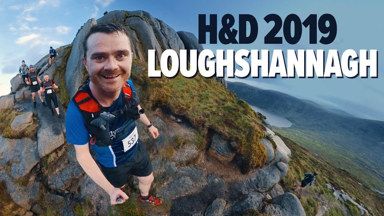 LOUGHSHANNAGH , Hill and Dales 2019 - Mourne Mountains Running Vlog