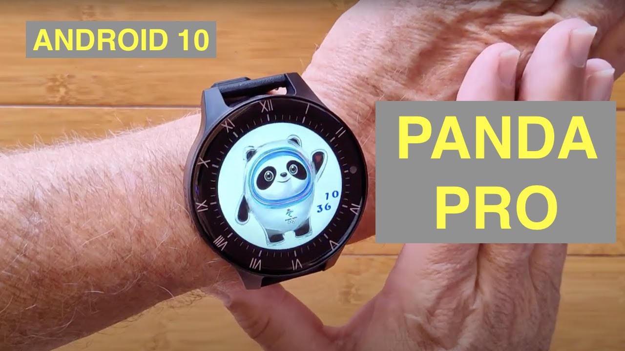 ROGBID PANDA PRO Android 10 Dual Cams 4GB/64GB 5ATM Waterproof 4G Smartwatch: Unboxing and 1st Look