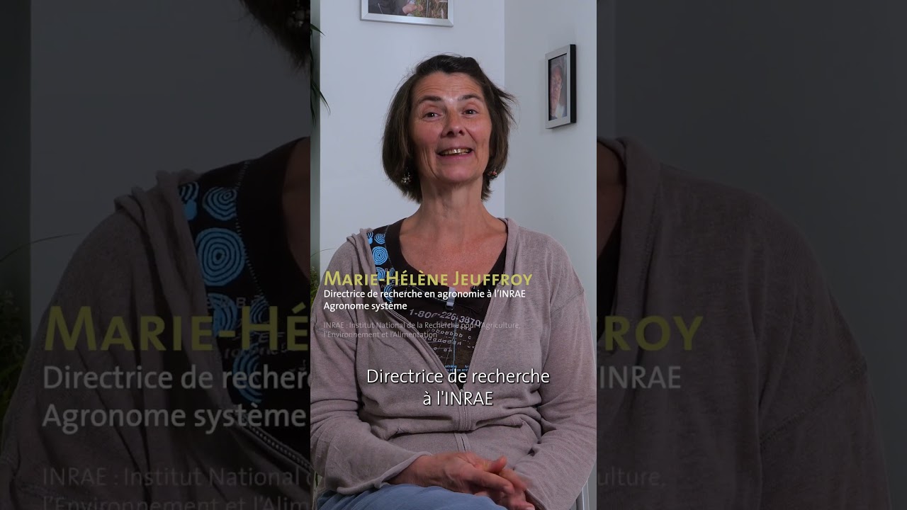 Le MOBE avec Marie-Hélène Jeuffroy en 1min #agriculture #agronomie #conférence #biodiversité #museum