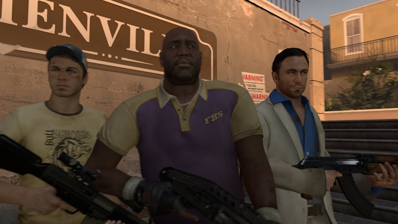 [SFM] Coach sees a saferoom