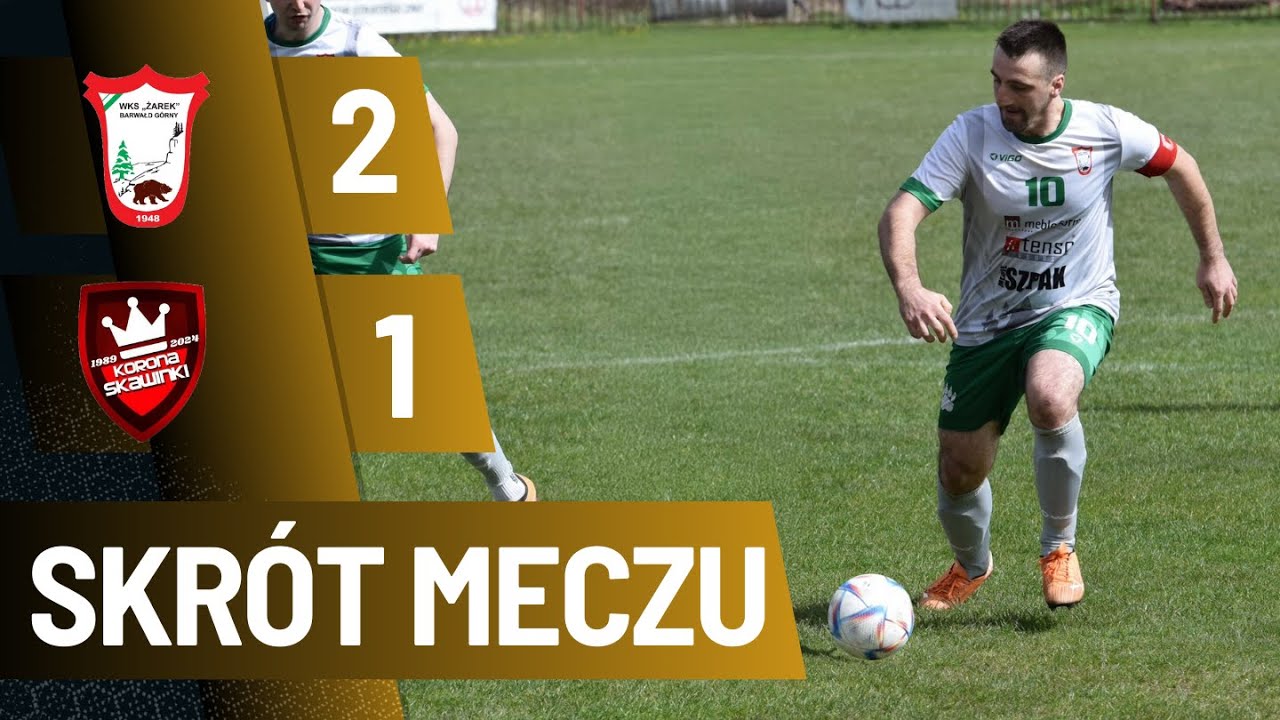 *SKRÓT MECZU* Żarek Barwałd Górny vs Korona Skawinki - 2:1, 26.10.2024 | A-klasa 