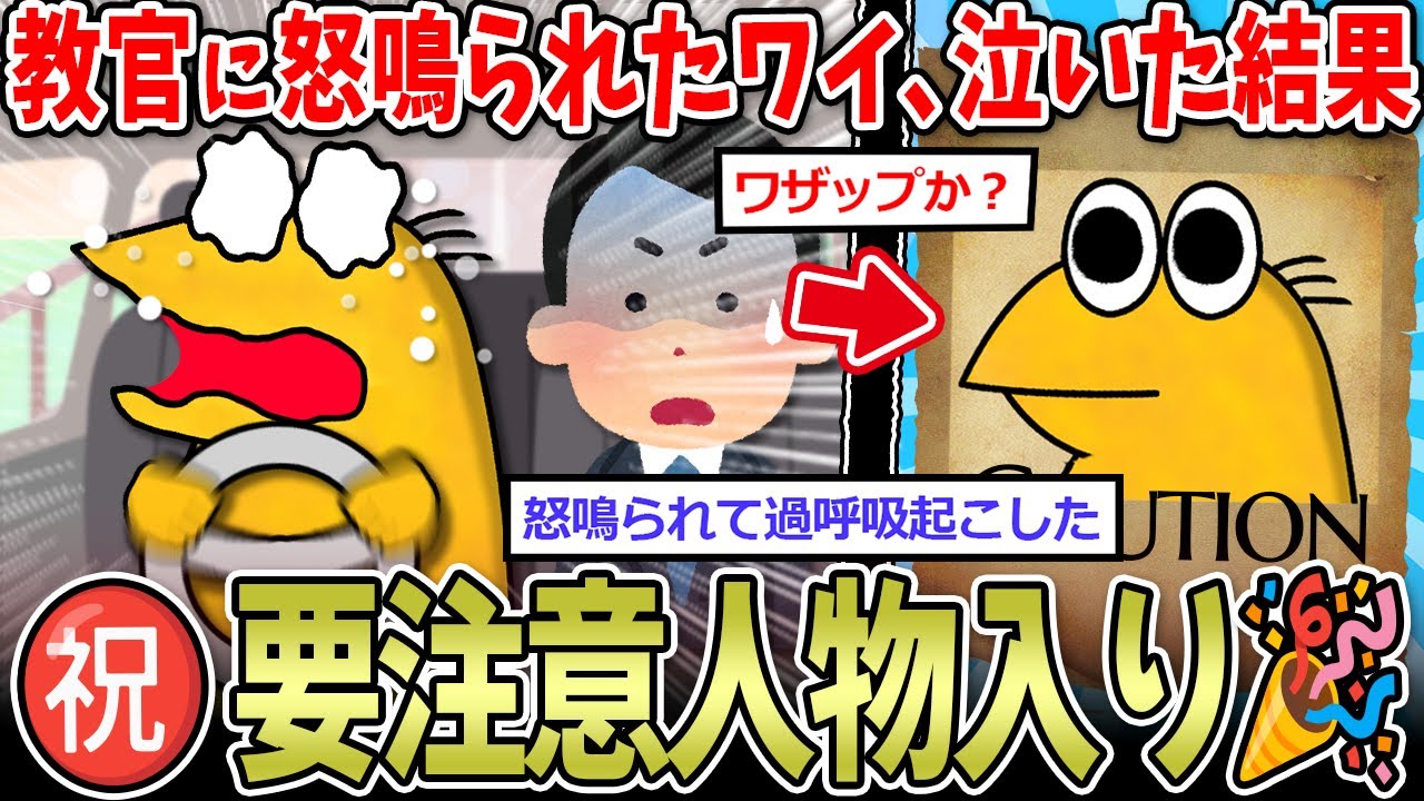 【裏技】自動車学校で怒鳴られワイ、泣くも…→まさかの高待遇🎉【2ch面白いスレ】