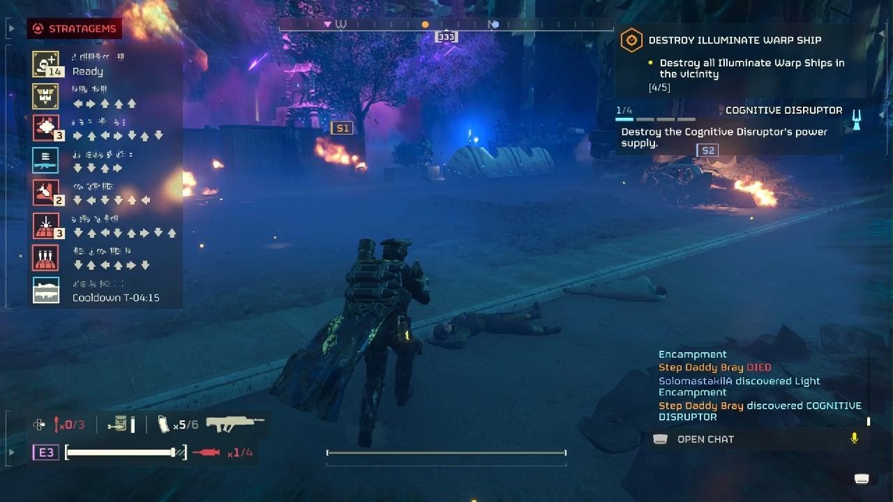 HELLDIVERS 2 man on a mission
