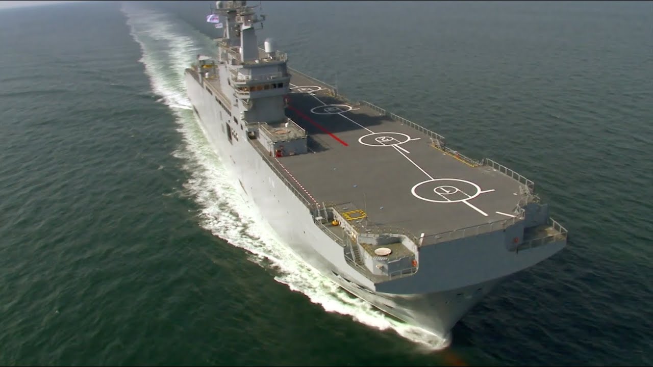 Egyptian Navy LHD (Landing Helicopter Dock) Anwar El-Sadat