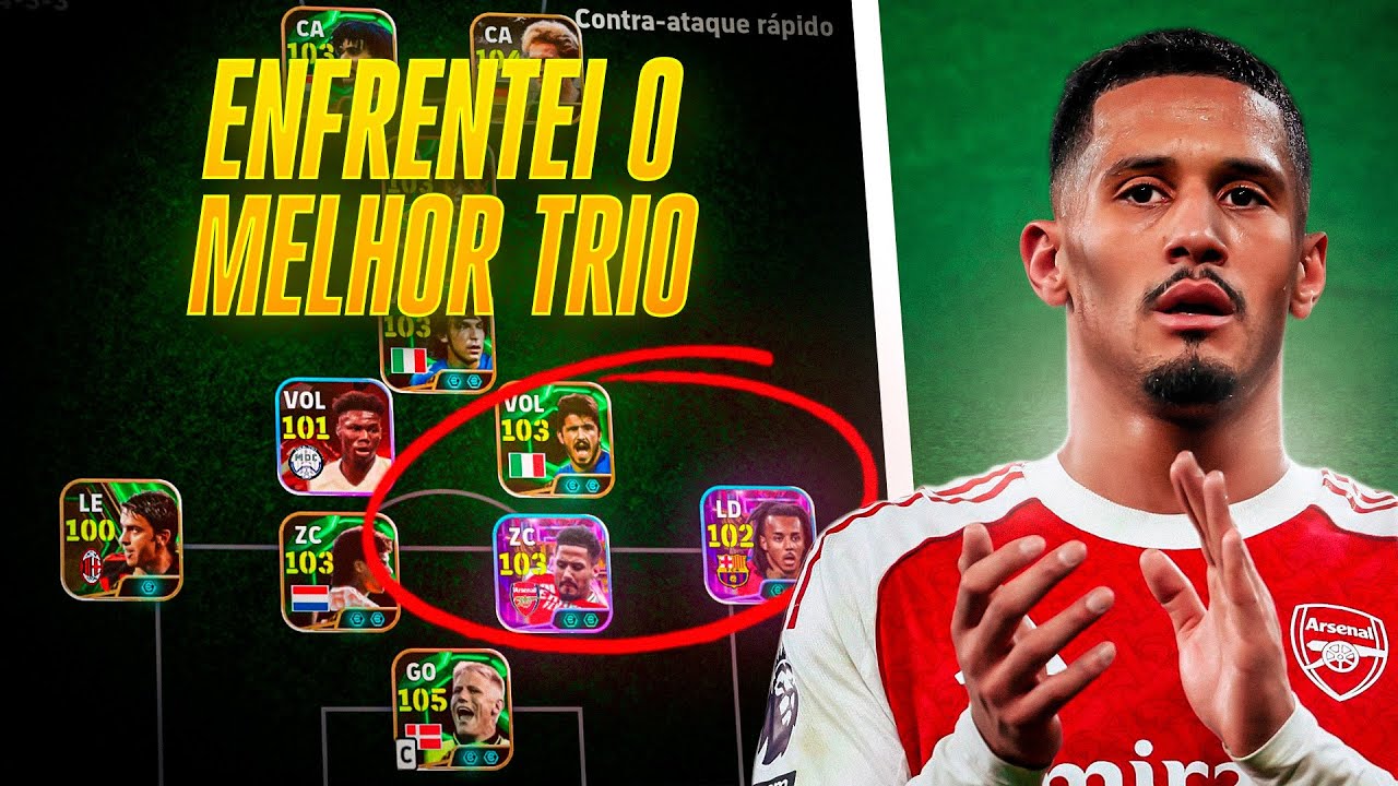 ENFRENTEI O TRIO MAIS CHATO do Efootball Mobile
