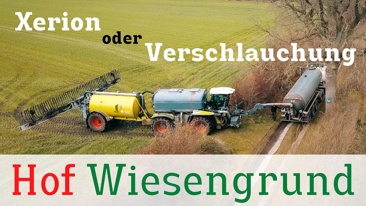 Xerion Saddle Trac und Verschlauchung I Warum beides? I #farmvlog