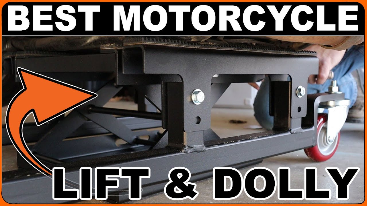 Best Motorcycle Lift and Dolly for your Garage! Lets Roll!