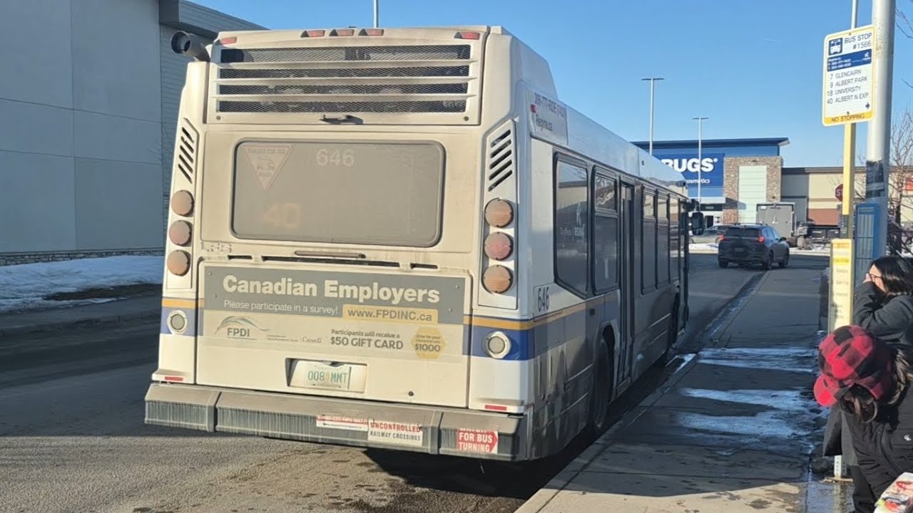 Another Ride onboard Regina Transit 2011 NovaBUS LFS #646