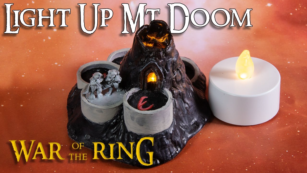 Mountain Ranges and Mt. Doom Track | War of the Ring