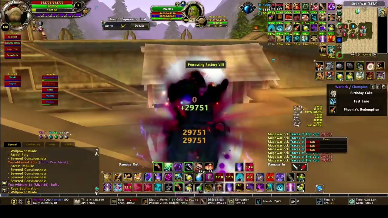 Runes of Magic Siege War Korruption vs Serenity 11-15-2024