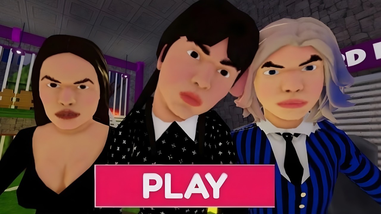 WEDNESDAY POLICE FAMILY PRISON RUN ESCAPE! Full Gameplay Walkthrough (No Dying)