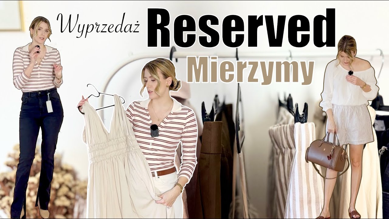 RESERVED Mierzymy &hearts;️ PRZEGLĄD! Zam&oacute;wiłam kilka rzeczy z WYPRZEDAŻY🔥