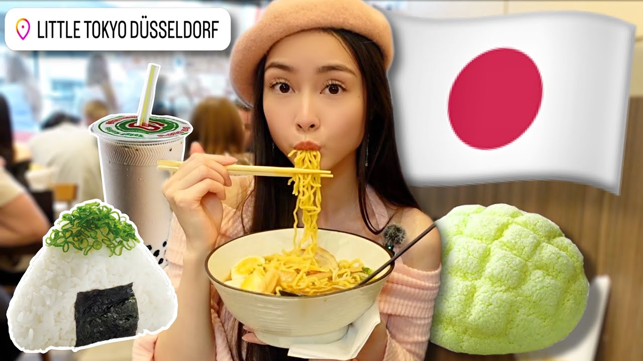 LITTLE TOKYO DÜSSELDORF | ich teste beliebte Food Hotspots (Ramen, Bäckerei, Boba& mehr)