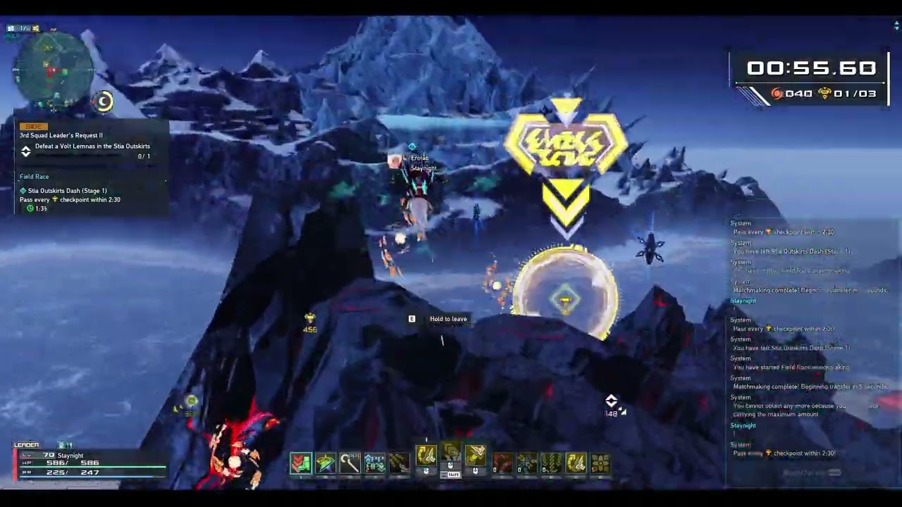 [PSO2NGS] Stia Outskirts Dash (Stage1) 44052