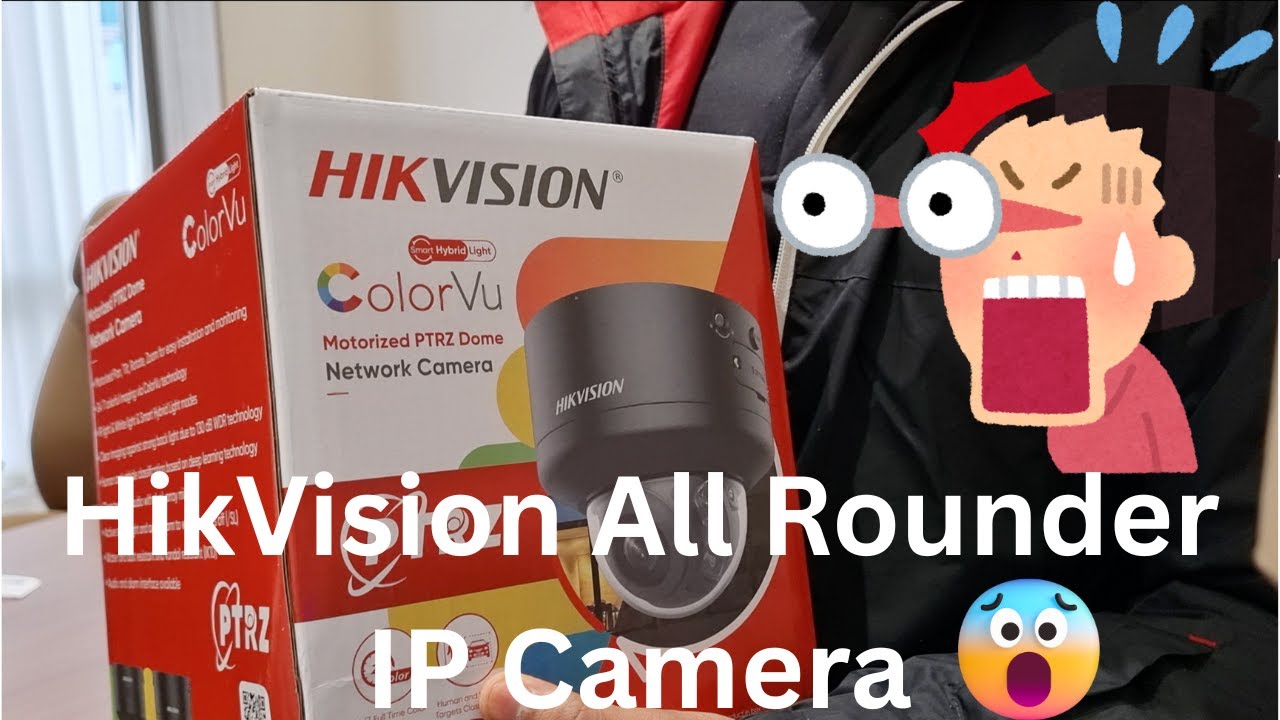 Hikvision Color Vu series PTRZ Pan tilt Zoom Camera | Unboxing | Full review with the Night view