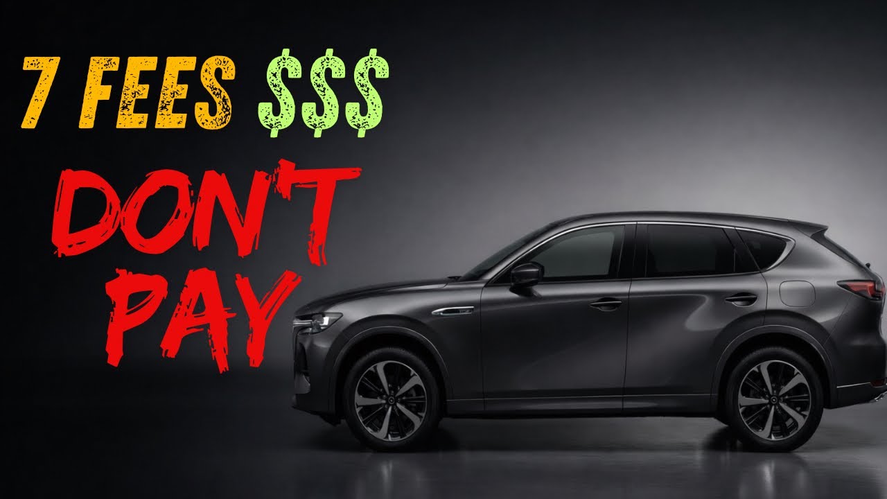 7 Dealer Fees That Add $1,000+ to Your Car (Avoid These)