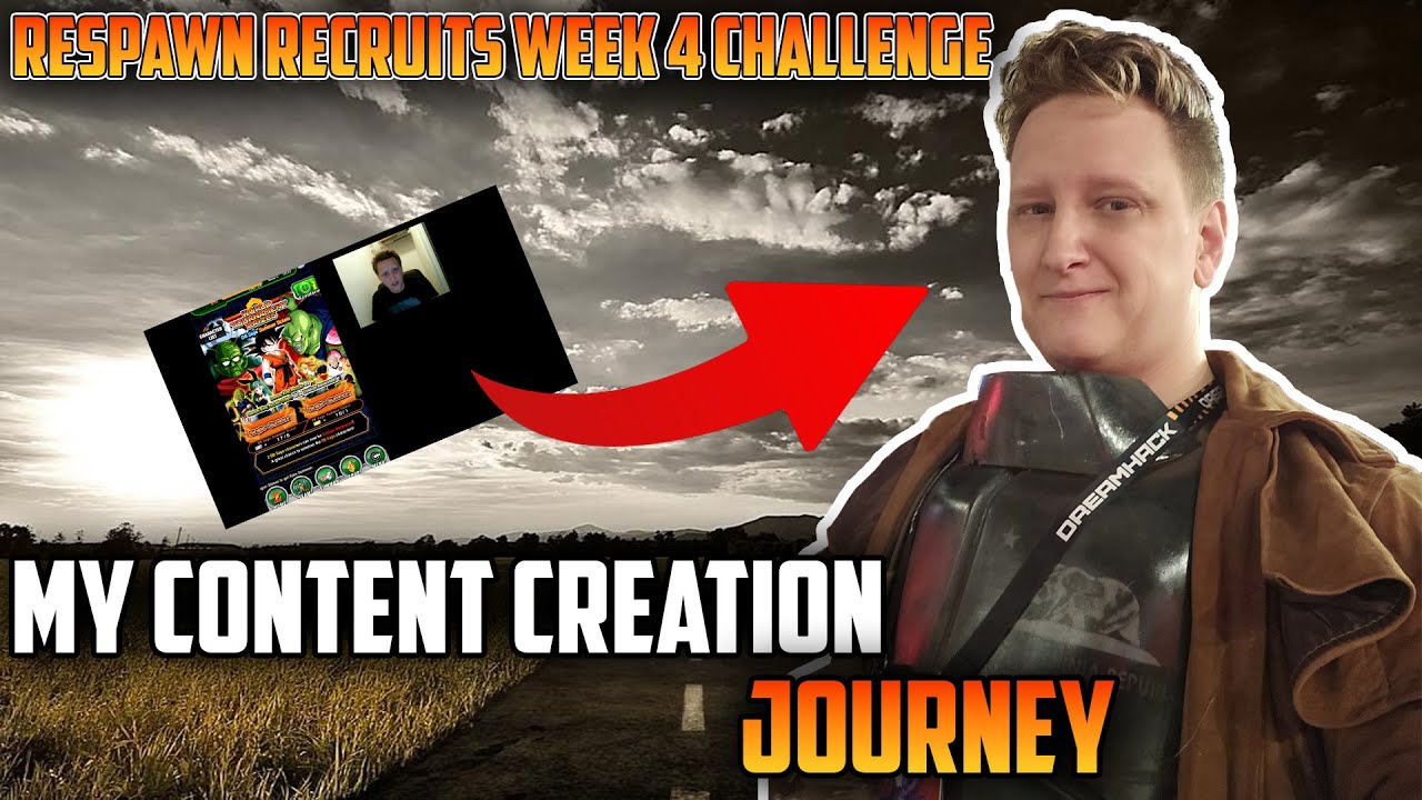 MY CONTENT CREATION JOURNEY! | #respawnrecruits WEEK 4 CHALLENGE