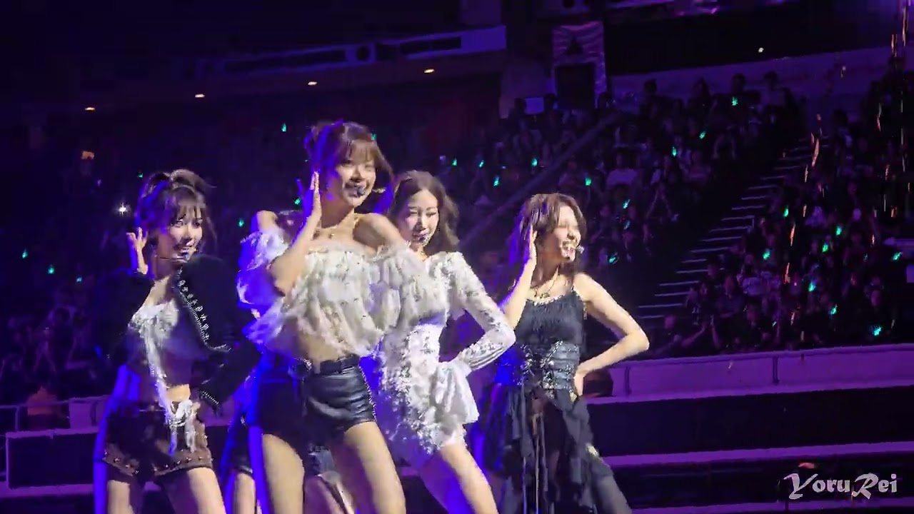 20250816 LE SSERAFIM EASY CRAZY HOT Singapore Concert 르세라핌 Come Over Fancam 4K