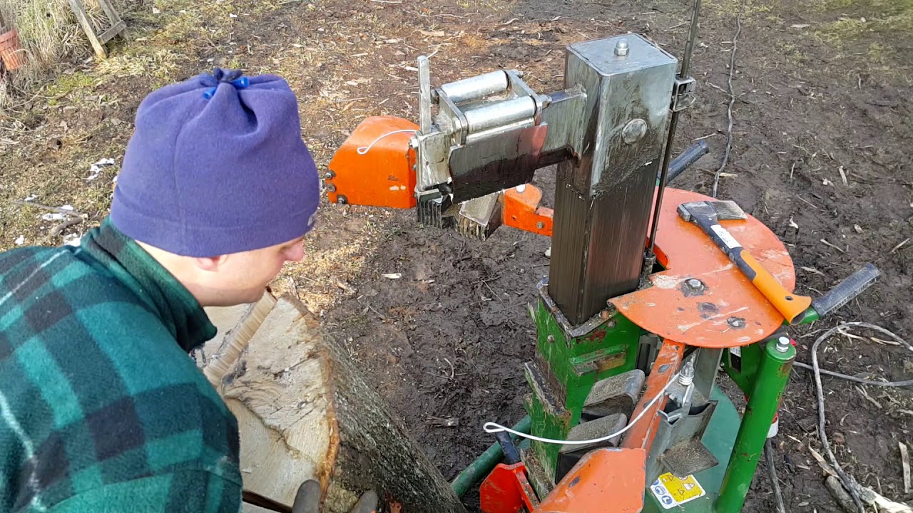 Hydraulic log splitter Posch Spaltaxt 10 Spezial Turbo (łuparka hydrauliczna) vs linden 55 x 100 cm