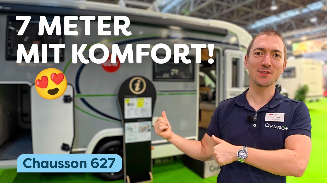Der neue Chausson 627 🚐 So viel Luxus steckt in 7 Metern!