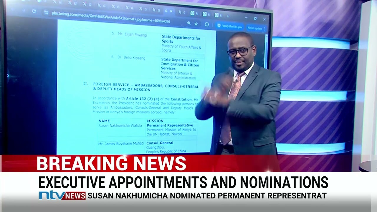 President Ruto makes new executive appointments and nominations
